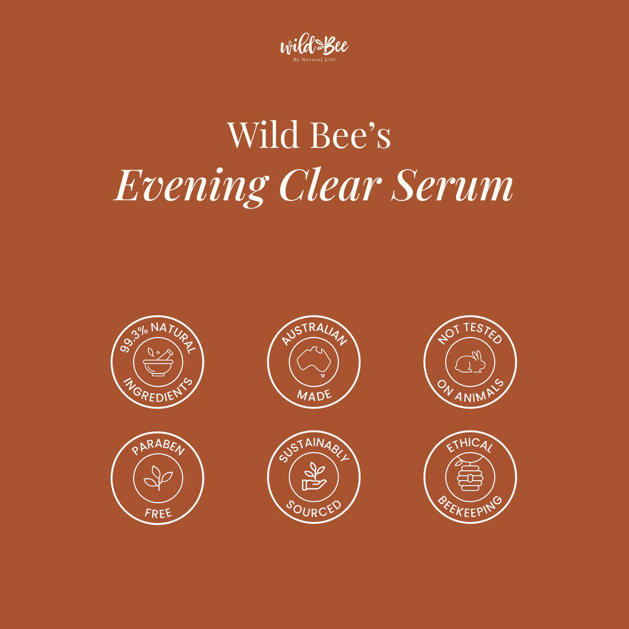 Wild Bee Evening Clear Serum